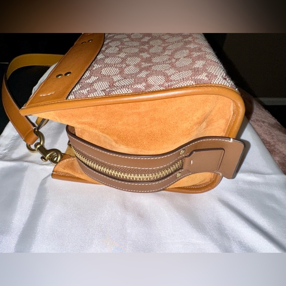 COACH Rogue 25 in Signature Textile Jacquard Handbag - Picture 15 of 16